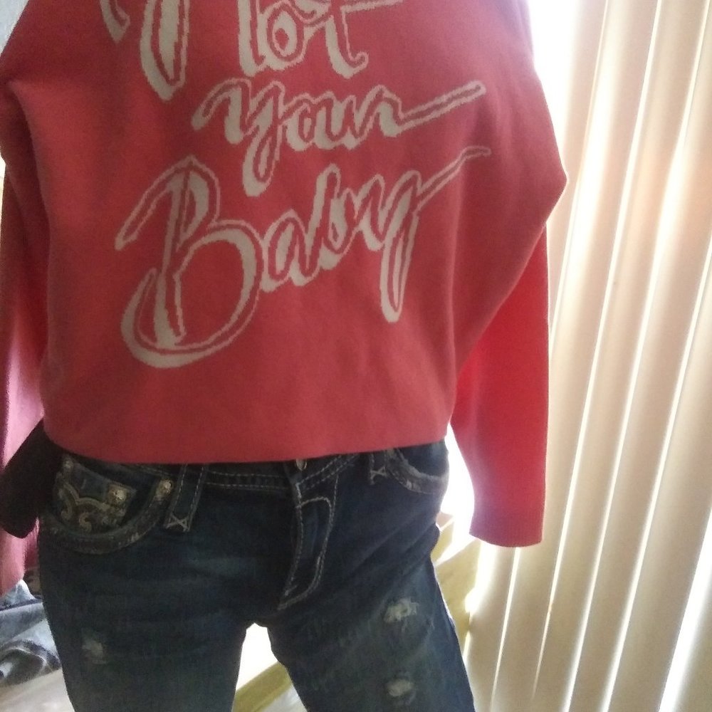 Not your Baby Crop Sweater